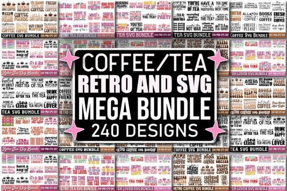 Coffee and Tea Mega SVG Bundle Review