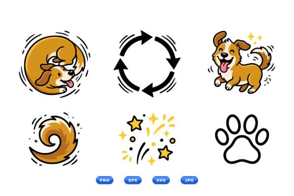 Cute Cartoon Dog Clipart Pack Review