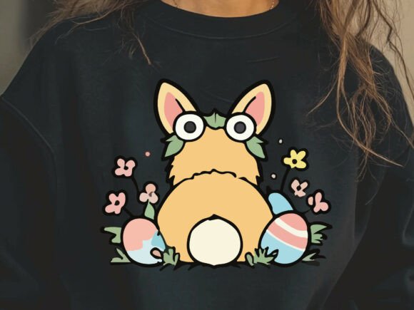 Easter Bunny Egg Sweatshirt PNG Design Review