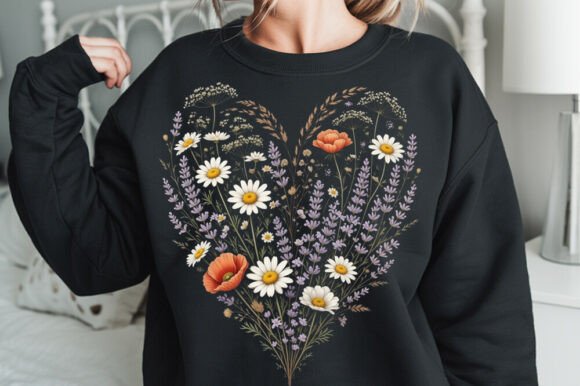 Faux Yarn Floral Self Love Shirt Png Review
