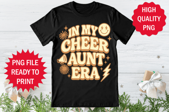 In My Cheer Aunt Era Sublimation Shirt