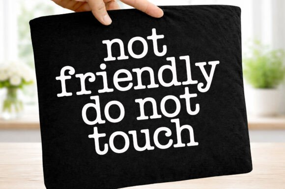 Not Friendly Do Not Touch Sarcastic Png: A Designer's Real-World Embroidery Review