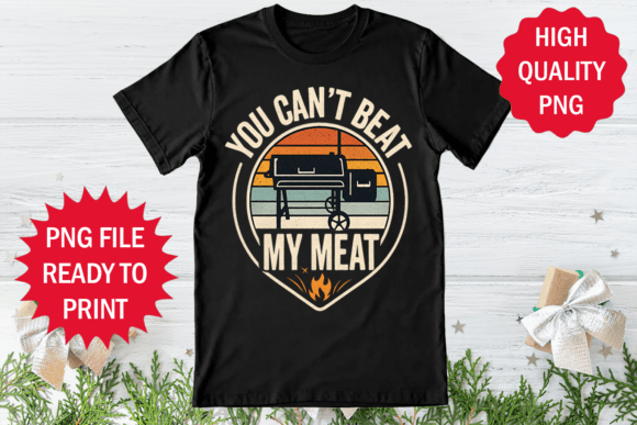 You Cant Beat My Meat Bbq Party Design Review